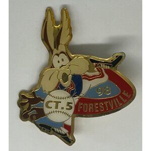 Vintage Forestville CT.5 1998 Baseball Pin Collectible Enamel Made In China
